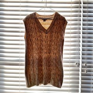 Oversized Sweater Vest Small